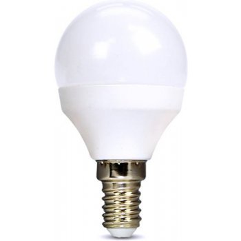 Solight LED žárovka miniglobe 4W E14 3000K 310lm bílé provedení