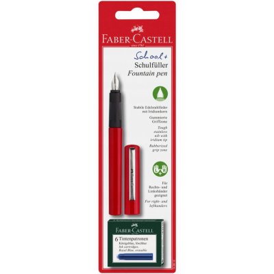 Faber-Castell 149821 bombičkové pero červené – Zboží Dáma