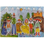 Marionetino Loutky a kulisy k pohádce Dlouhý, široký a bystrozraký – Zboží Dáma