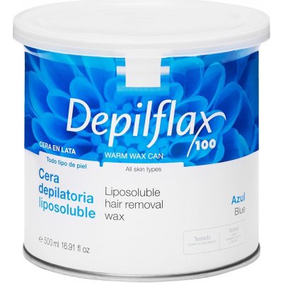 Depilflax Depilační vosk v plechovce azulen 500 g