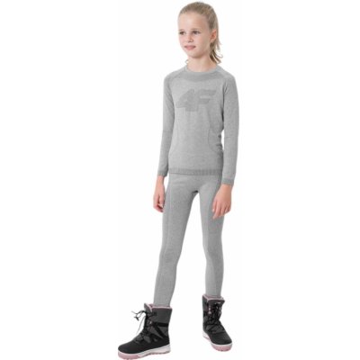 4F Junior-girls Seamless Underwear Jbidb001-27M-cold light grey – Sleviste.cz