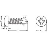 tex 4.8x13 A2 NEREZ půlkulatá hlava křížová drážka ISO 15481 DIN 7504N [1 ks] – Hledejceny.cz