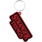 Přívěsek na klíče gumová Stranger Things logo – Zboží Mobilmania