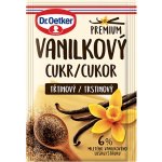 Dr. Oetker Cukr třtinový s mletým vanilkovým luskem 8 g – Zboží Dáma