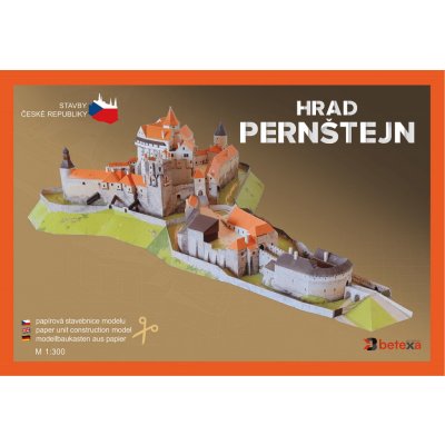 Hrad Pernštejn vystřihovánky Robert Navrátil – Sleviste.cz