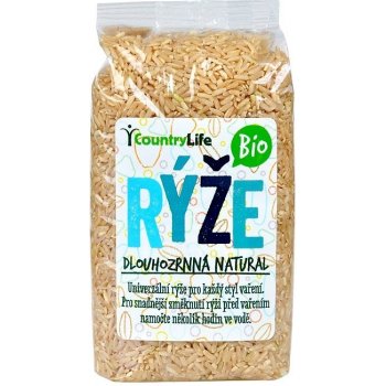 Country Life BIO Rýže pololoupaná dlouhozrnná 0,5 kg