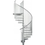 Minka STAIRS Venkovní točité schodiště Rondo Zink Smart pr. 140 cm – Zboží Mobilmania