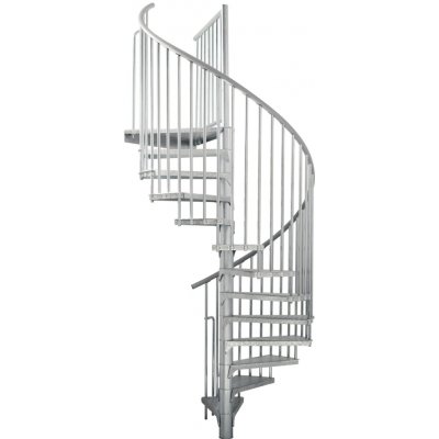 Minka STAIRS Venkovní točité schodiště Rondo Zink Smart pr. 140 cm – Zboží Mobilmania