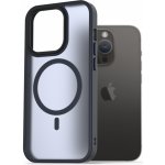 Pouzdro AlzaGuard Matte Case Compatible with MagSafe iPhone 14 Pro tmavě modré – Zboží Živě