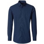 Venti pánská košile s dlouhým rukávem jemný vzor 226110880-100 tmavě modrá – Hledejceny.cz