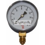 Thermis Manometr standardní 304 spodní ø 63 mm, 1/4", 0-16 bar 30416bar – Zbozi.Blesk.cz