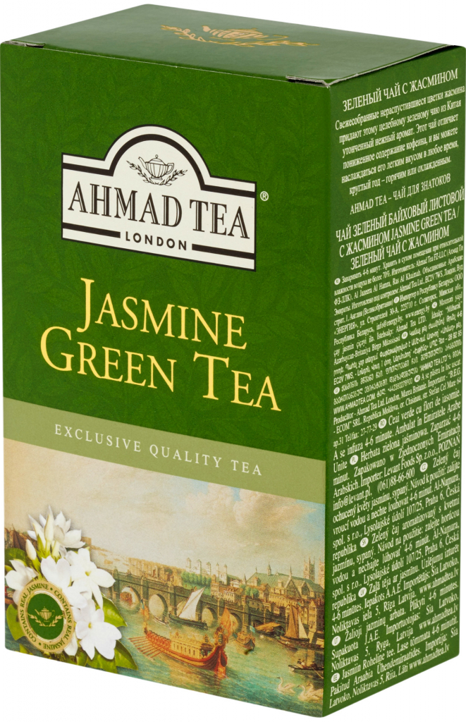 Ahmad Tea Jasmine Green Tea sypaný papír 250 g