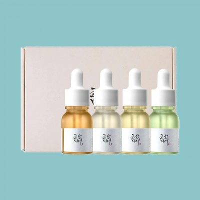 Beauty of Joseon Hanbang Serum Discovery Kit pleťové sérum Ginseng Snail Mucin Revive Serum 10 ml + pleťové sérum Glow Deep Serum Rice Alpha-Arbutin 10 ml + pleťové sérum Glow Serum Propolis Niacina – Zboží Dáma
