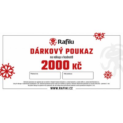 Dárkový poukaz 2000 Kč – Sleviste.cz