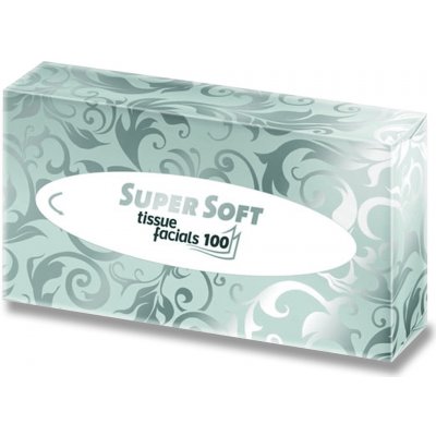 Super Soft papírové kapesníky 2-vrstvé 100 ks – Zbozi.Blesk.cz