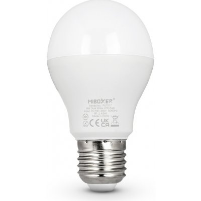 Miboxer LED stmívatelná žárovka E27, jas+CCT, 6W, 2.4GHz, FUT017 – Hledejceny.cz