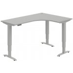 HOBIS OFFICE PRO trigon elektr.stavitelný stůl paměť.ovlad. - MST 3M 60 L, šedá – Hledejceny.cz