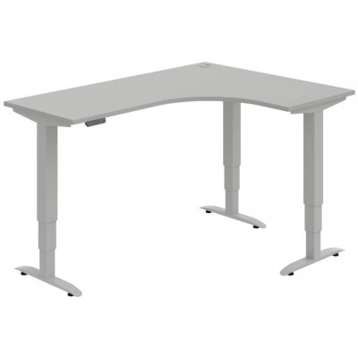 HOBIS OFFICE PRO trigon elektr.stavitelný stůl paměť.ovlad. - MST 3M 60 L, šedá – Hledejceny.cz