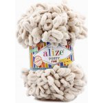 Alize příze Puffy Fine 599 světlá lněná – Zboží Dáma