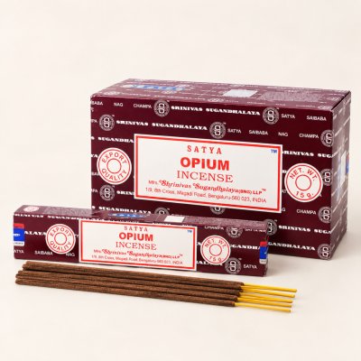 Shrinivas Satya vonné tyčinky Opium 15 g – Zboží Dáma