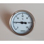 NOVASERVIS Teploměr 63mm 1/2" axiální 0 - 120°C T63120A – HobbyKompas.cz