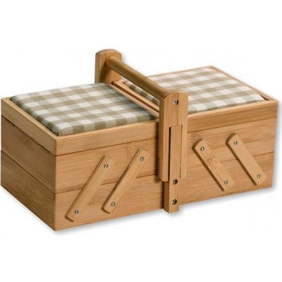 Kesper Organizér na šicí potřeby 29 × 17 × 16,5 cm, bambus 58711 – Zbozi.Blesk.cz