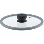 Remoska Vega Skleněná poklice 24 cm Šedá – Zboží Dáma