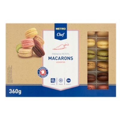 METRO Chef Makronky mražené 36 x 10 g – Zboží Dáma