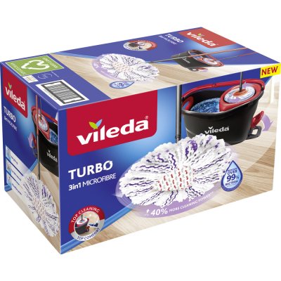 Vileda Turbo 3V1 kbelík + Třásňový mop