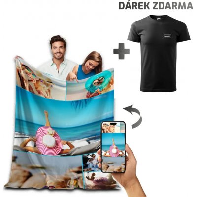 Sablio Deka s vlastním potiskem 190x140 – Zboží Dáma