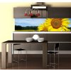 Tapety WEBLUX Fototapeta do kuchyně fólie Tournesols - 8672115 slunečnice blankyt slunce rozměry 260 x 60 cm