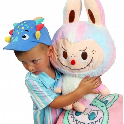 XXL LABUBU Velká PANENKA PŘÍŠERY FIGURKA + DEKA 160 50 cm – Hledejceny.cz