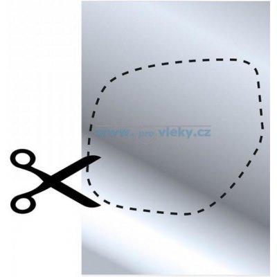 Tanatech Zrcadlo samolepící na fólii 253x178mm – Sleviste.cz