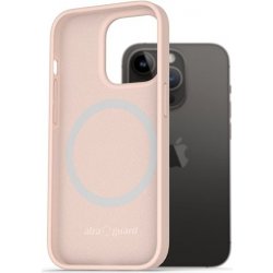 AlzaGuard Silicone Case Compatible with Magsafe iPhone 14 Pro růžové