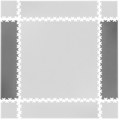 inSPORTline Postranní nájezd pro podložku Simple 2ks šedý – Zboží Mobilmania