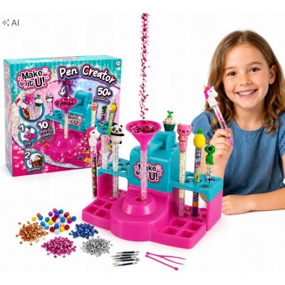 CLEMENTONI KREATIVNÍ SADA MINI TOVÁRNA NA PERA PEN CREATOR PŘÁTELÉ – Hledejceny.cz