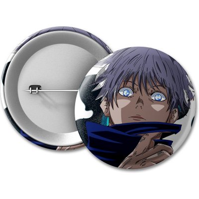 Jujutsu Kaisen Placka Six Eyes - 50 mm – Zboží Dáma