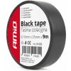 Stavební páska AMiO Elektroizolační páska 25 mm x 9 m černá 1 ks