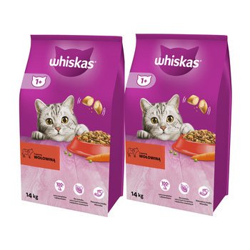 Whiskas Adult hovězí 2 x 14 kg