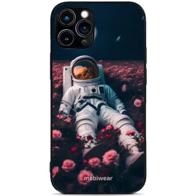 Pouzdro Mobiwear Glossy Apple iPhone 11 Pro - G002G Astronaut v růžích