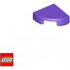 LEGO® doplněk LEGO® 25269 Kruhová Dlaždice 1x1 Čtvrtina Fialová