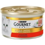 Gourmet Gold Cat jemná hovězí 85 g – Zboží Mobilmania