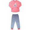 Dětské pyžamo a košilka Wolf pyžamo S2153B Pyžamo dívčí lososová