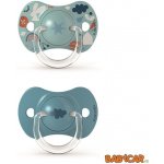 Suavinex silikon fyziologický Forest modrá 2 ks – Zboží Dáma