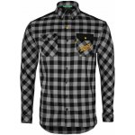 Silvini Farini pánská enduro flanelová košile černá/šedá – Sleviste.cz