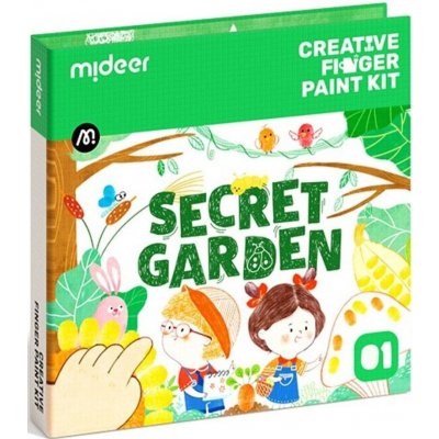 MiDeer Sada prstového malování tajemná zahrada MD2235