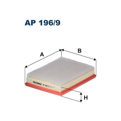 Vzduchový filtr FILTRON AP 196/9 – Hledejceny.cz