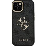 Guess 4G Metal Logo kryt s výklopným stojánkem pro iPhone 13 - šedý 57983125151 – Zboží Mobilmania