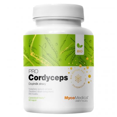 MycoMedica Cordyceps PRO 90 kapslí – Hledejceny.cz