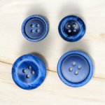 Annie's Knit Knoflík Eternal ocean Průměr: 20 mm – Zboží Dáma